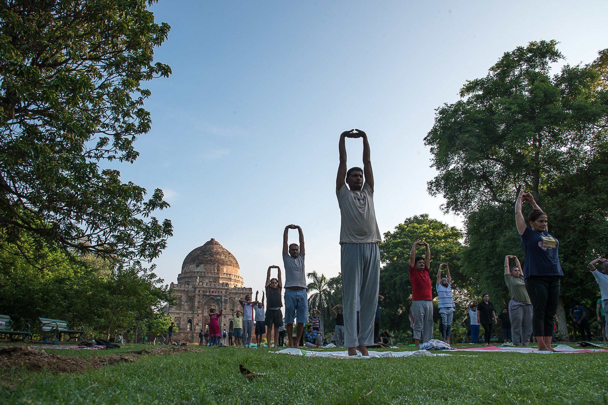 yoga delhi street report india, Chetan Verma