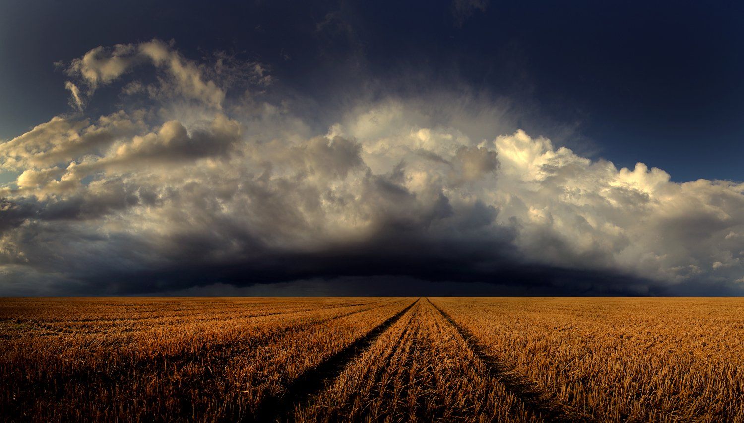 Lithuania, storm, clouds, field, summer, Mindaugas Žarys