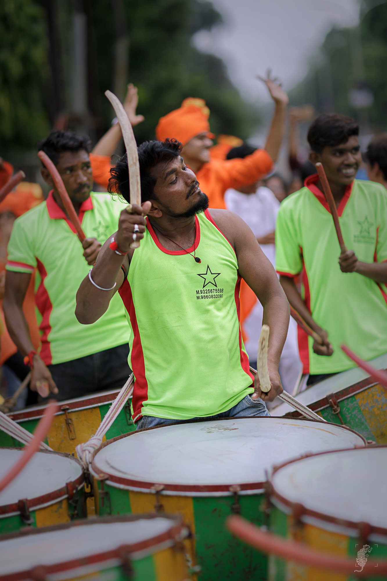 #india #canon #ganeshfestival #drums #player #candid #street #male, Abhijit D