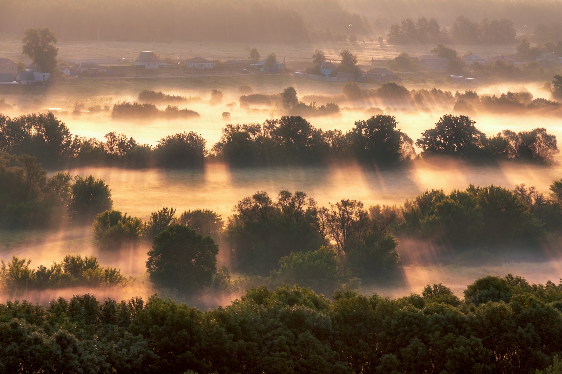 haze, mist, morning, sunrise, dawn, дымка, туман, утро, рассвет, Александр Хрипушин