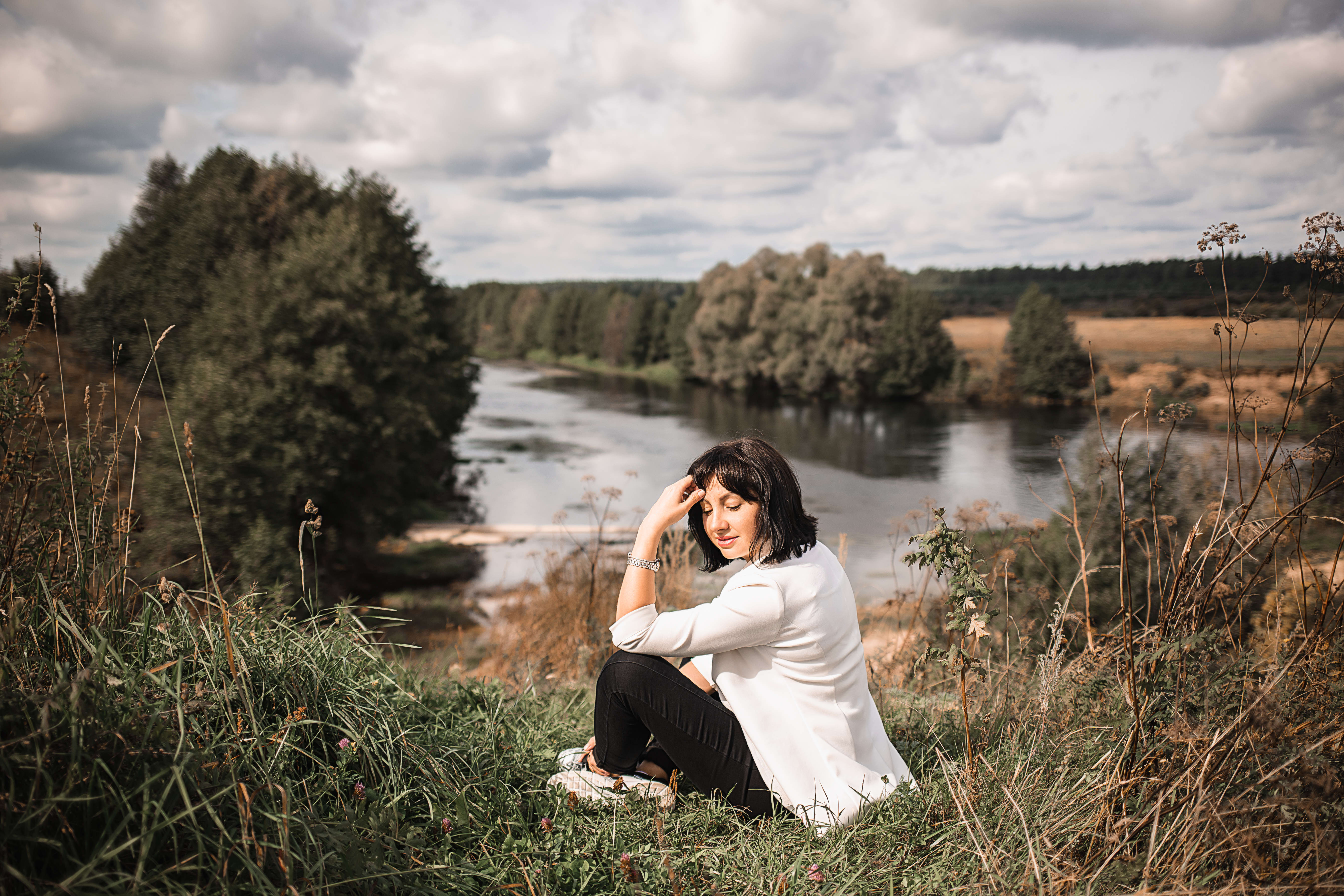 девушка , портрет, пейзаж, фотосессия, природа, осень, 1 сентября 2019, Владимир Васильев
