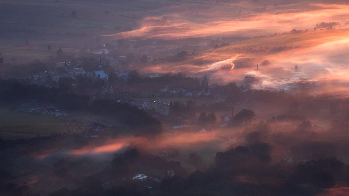 landscape,canon,mist,light,autumn,fog, Iza i Darek Mitręga