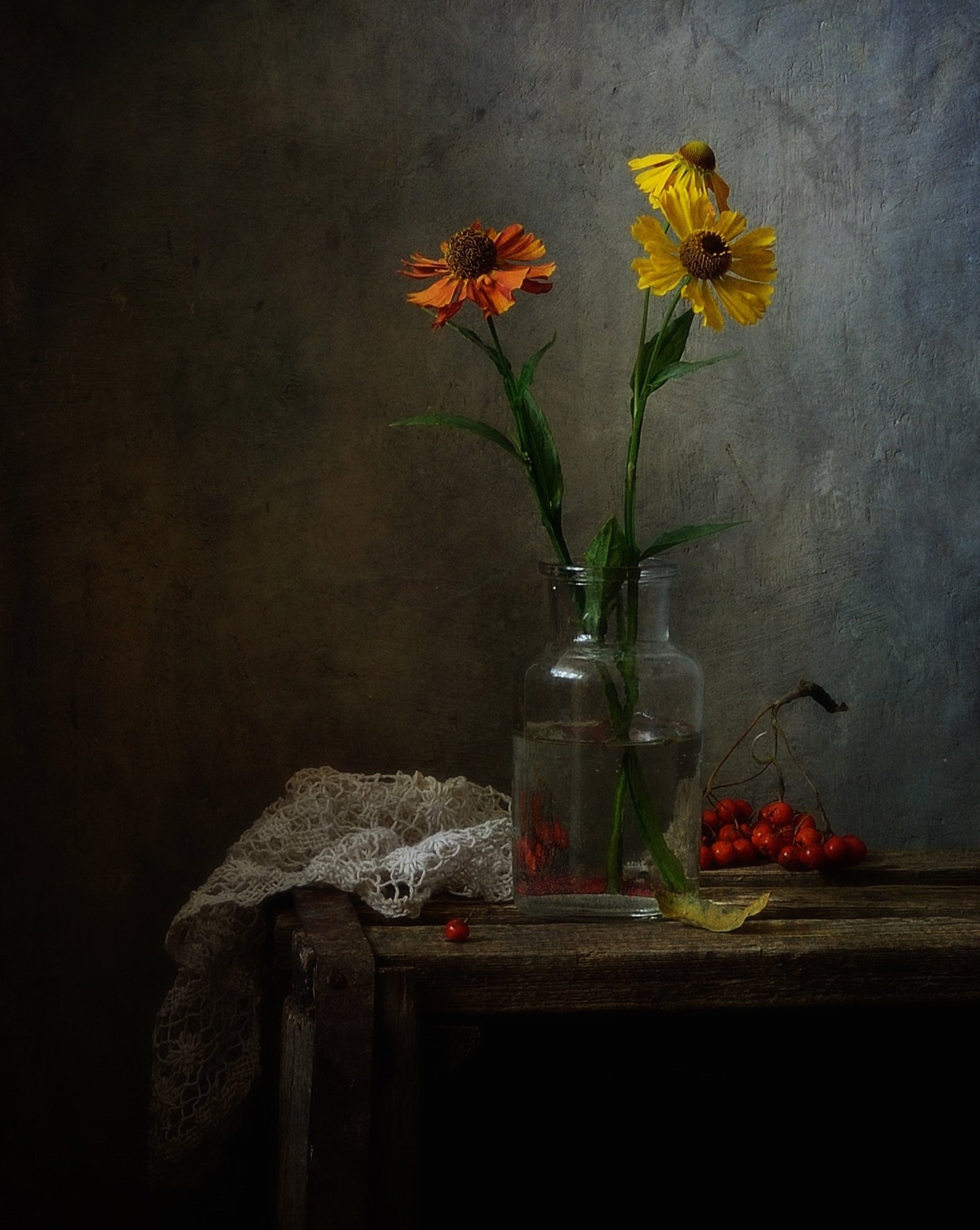 натюрморт,still life,цветы,гелениум, Наталия К