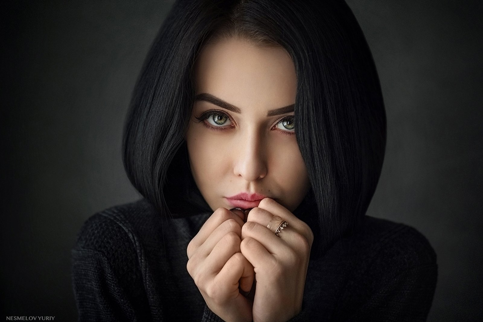 girl, portrait, art, девушка, портрет, Несмелов Юрий