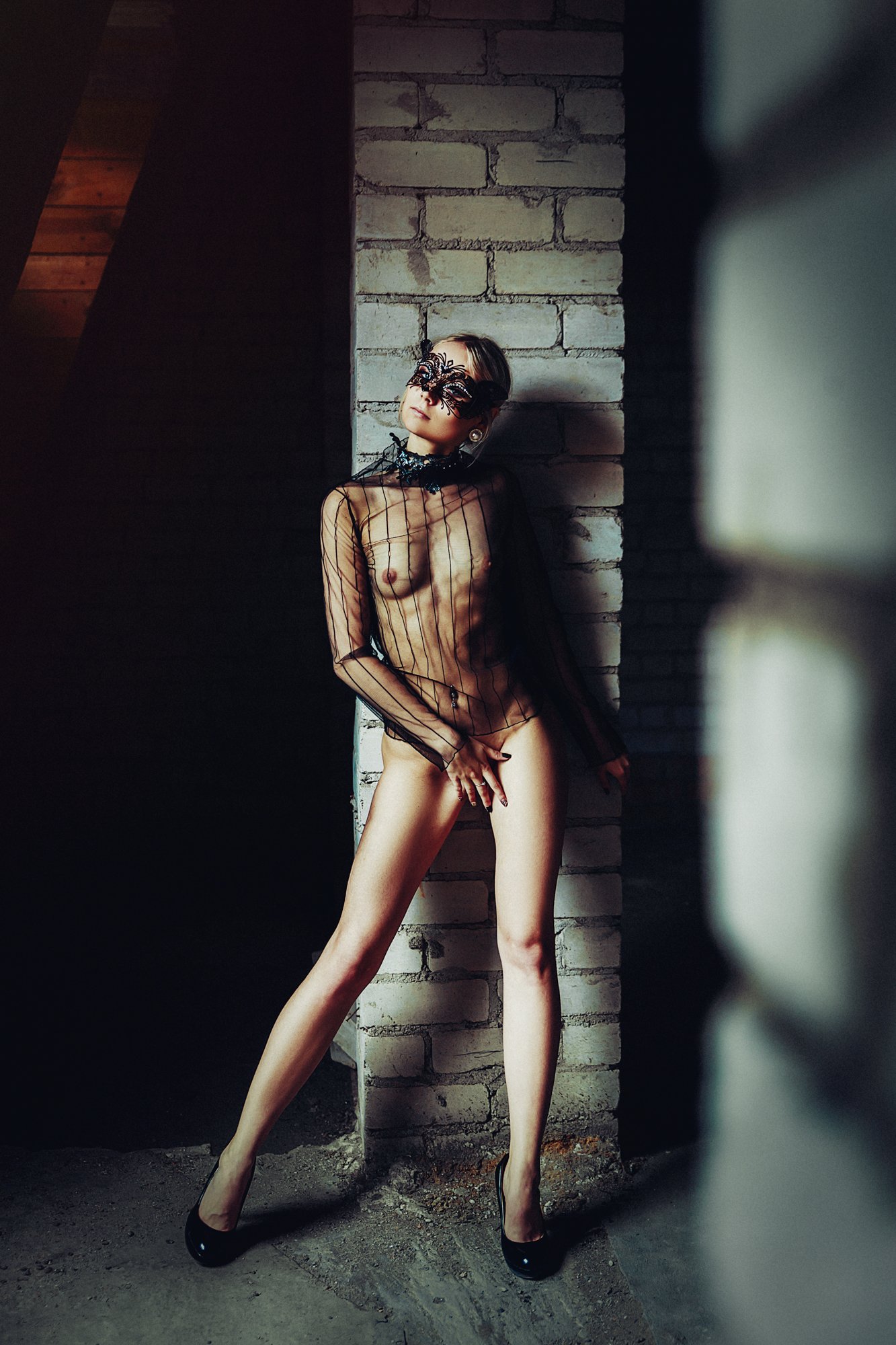 woman, nude, indoors, art, light, Руслан Болгов (Axe)