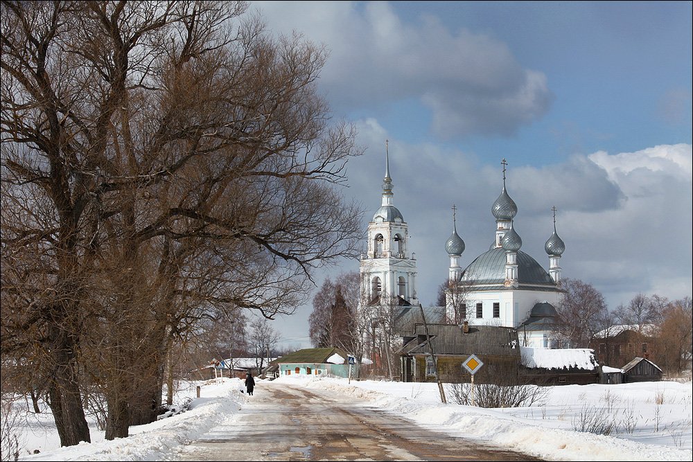 весна, село, храм, ярославская, область, Victor Pechenev