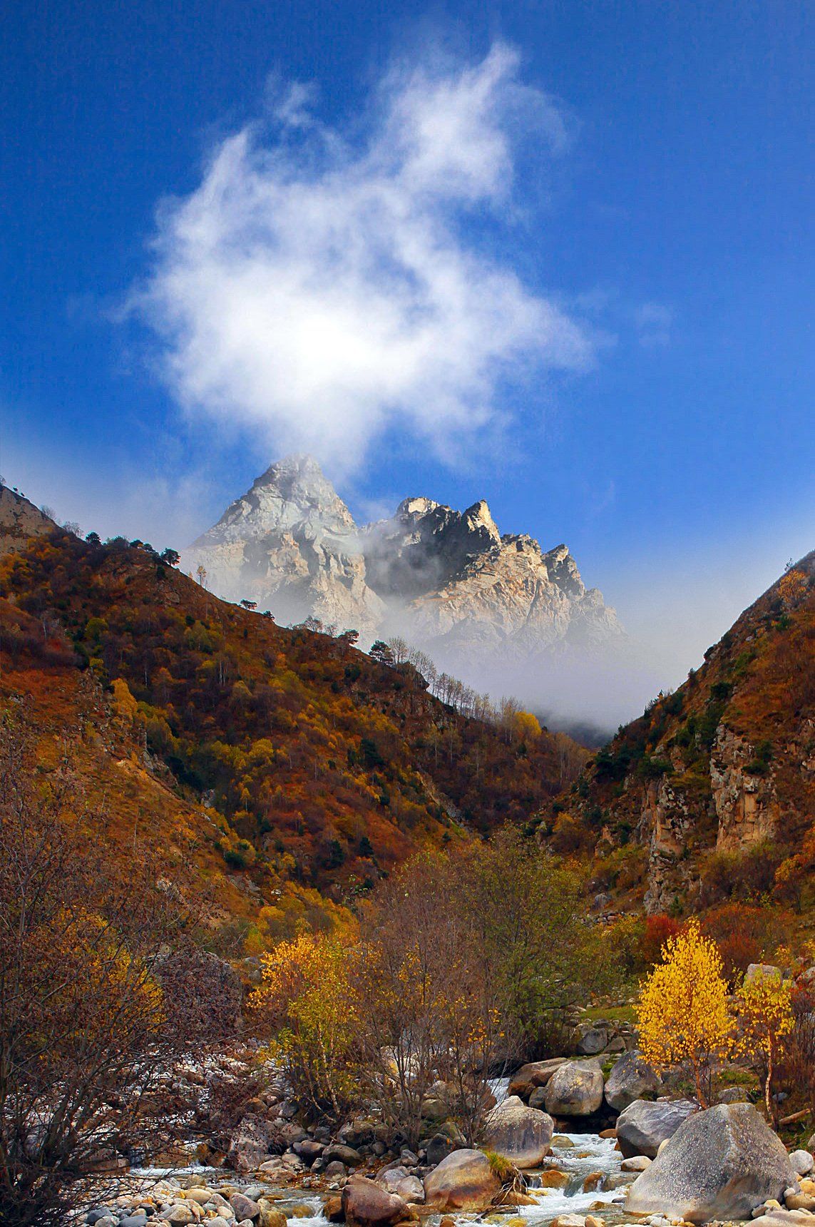 горы,пейзаж.туман,черекское ущелье,балкария,верхняя балкария,кабардино балкария,, Marat Magov