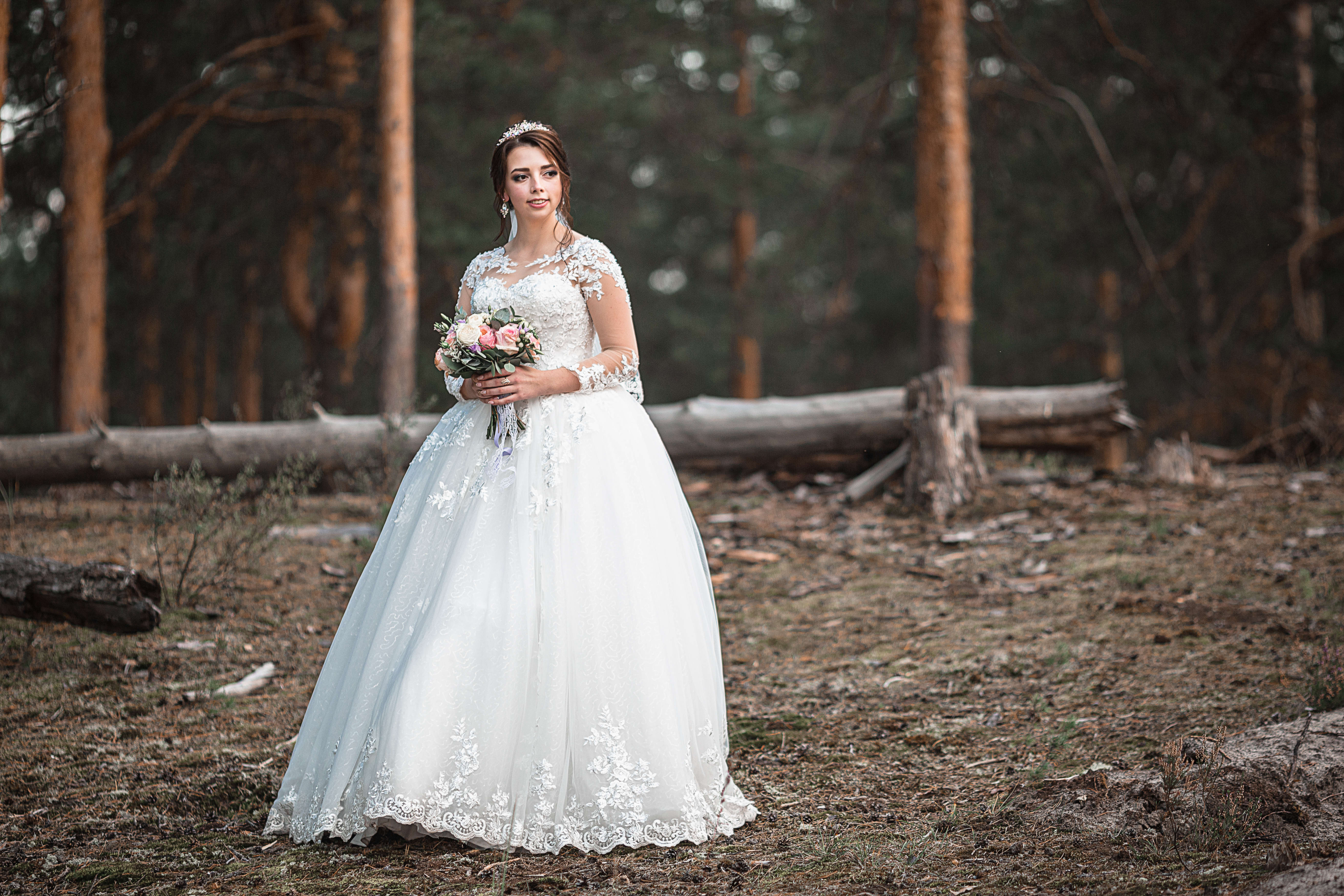 свадьба, свадебная фотосессия,  невеста, свадебный букет, свадебное платье, счастье, любовь, портрет, Владимир Васильев