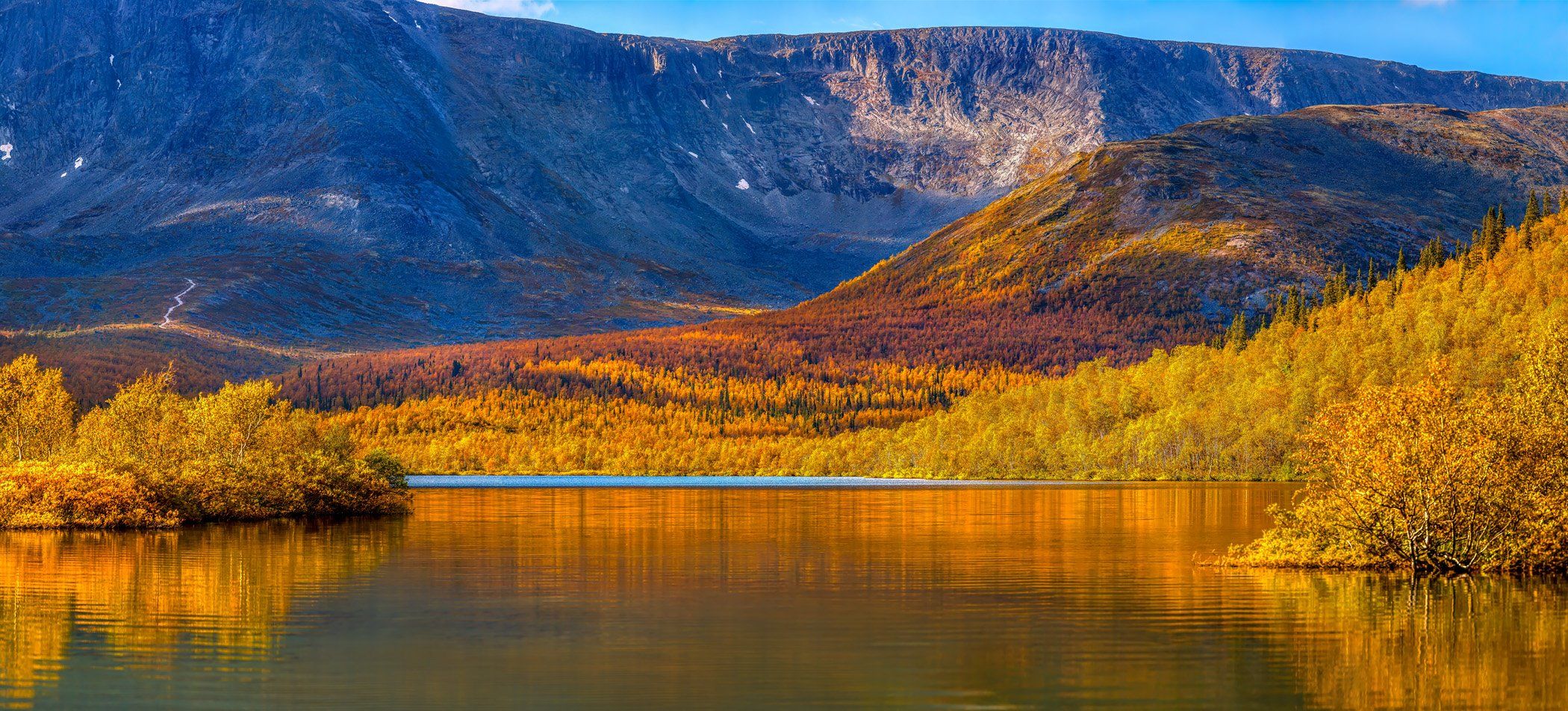 Горы Хибины осень