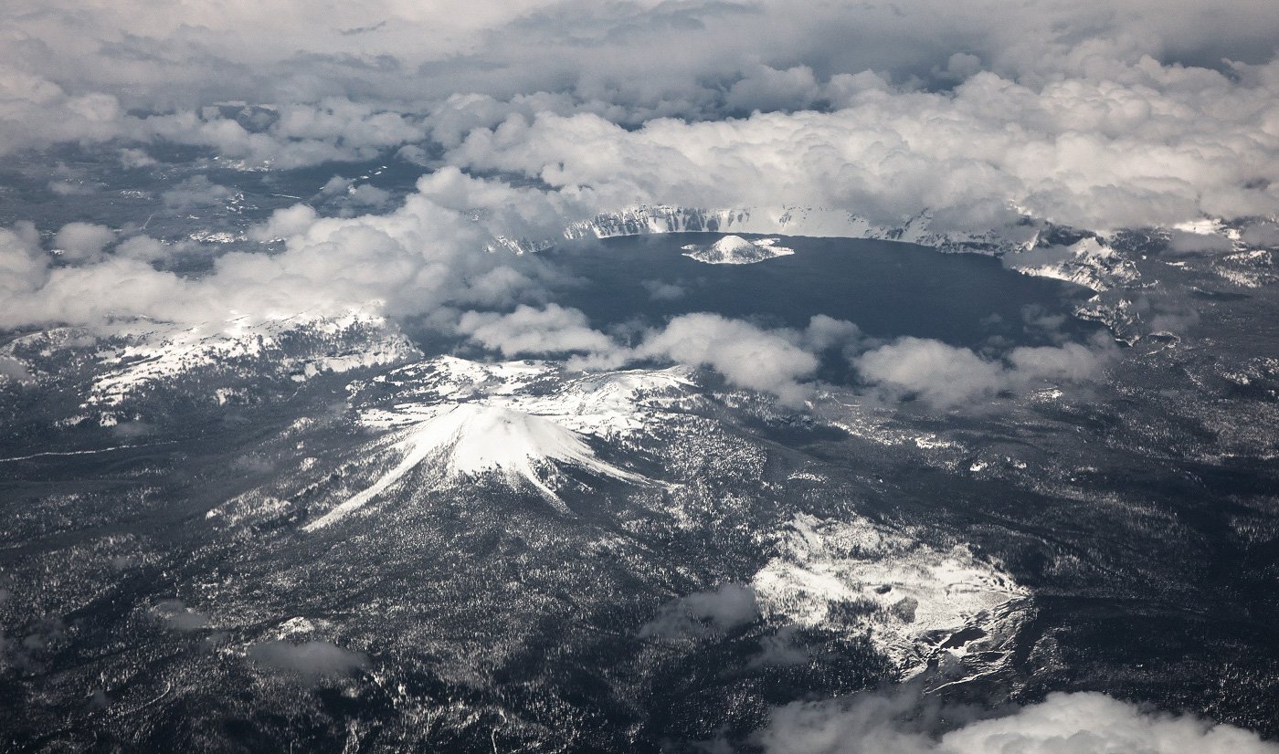 crater, lake, Inesa Hill