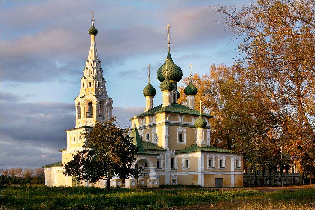 углич, храм, иоанна, предтечи, осень, Victor Pechenev