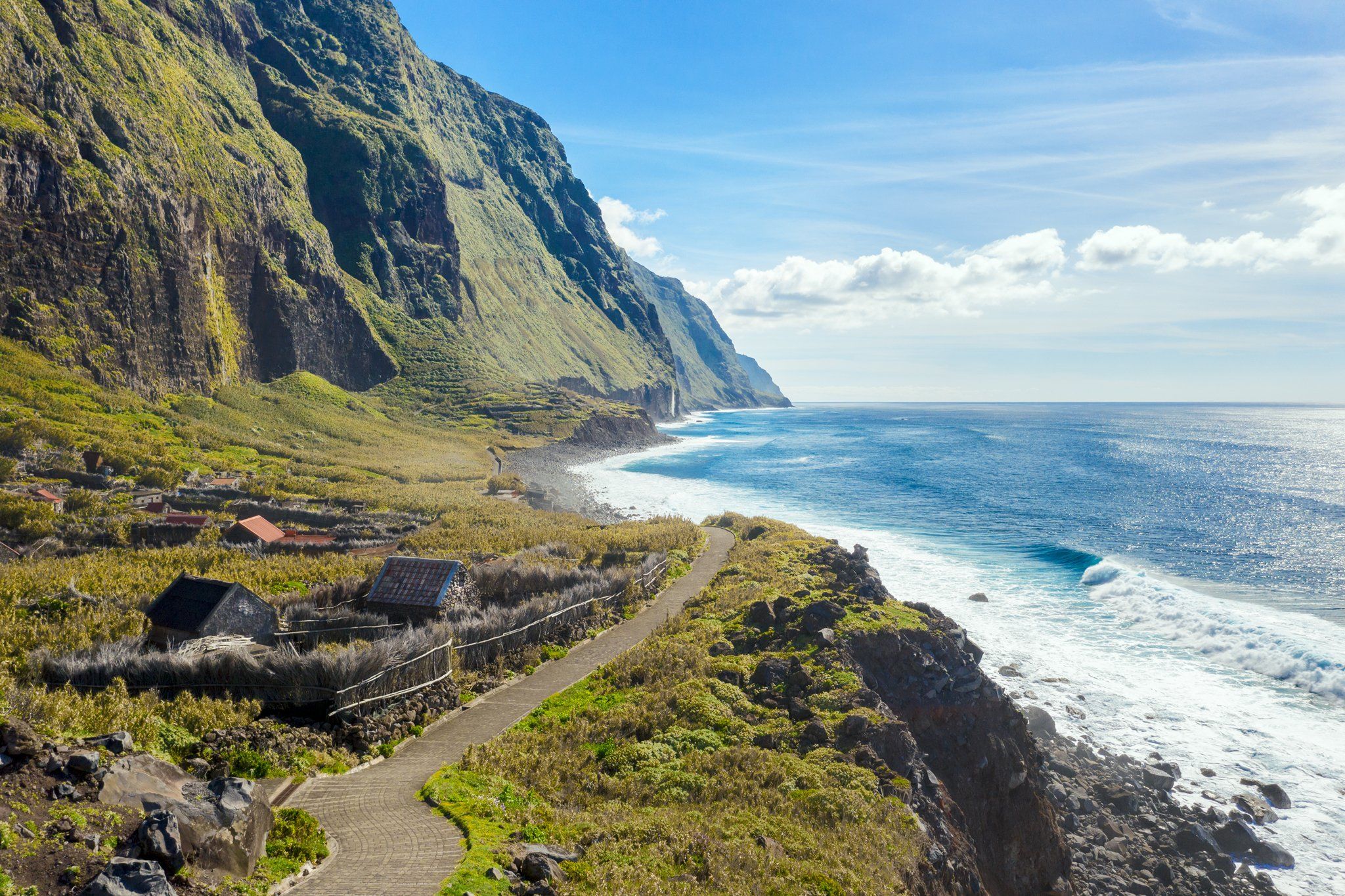 madeira ,portugal ,island ,portugese ,islandemadeira ,nature ,cliffs ,landscape ,dronephotography ,eternalspring ,ural ,village ,oldhouses ,volcanic ,oldplace ,quebradanova ,archadasdacruz ,atlanticocean ,waves ,windy ,aerial ,drone ,hidden ,shore ,vertic, Marko Radovanovic