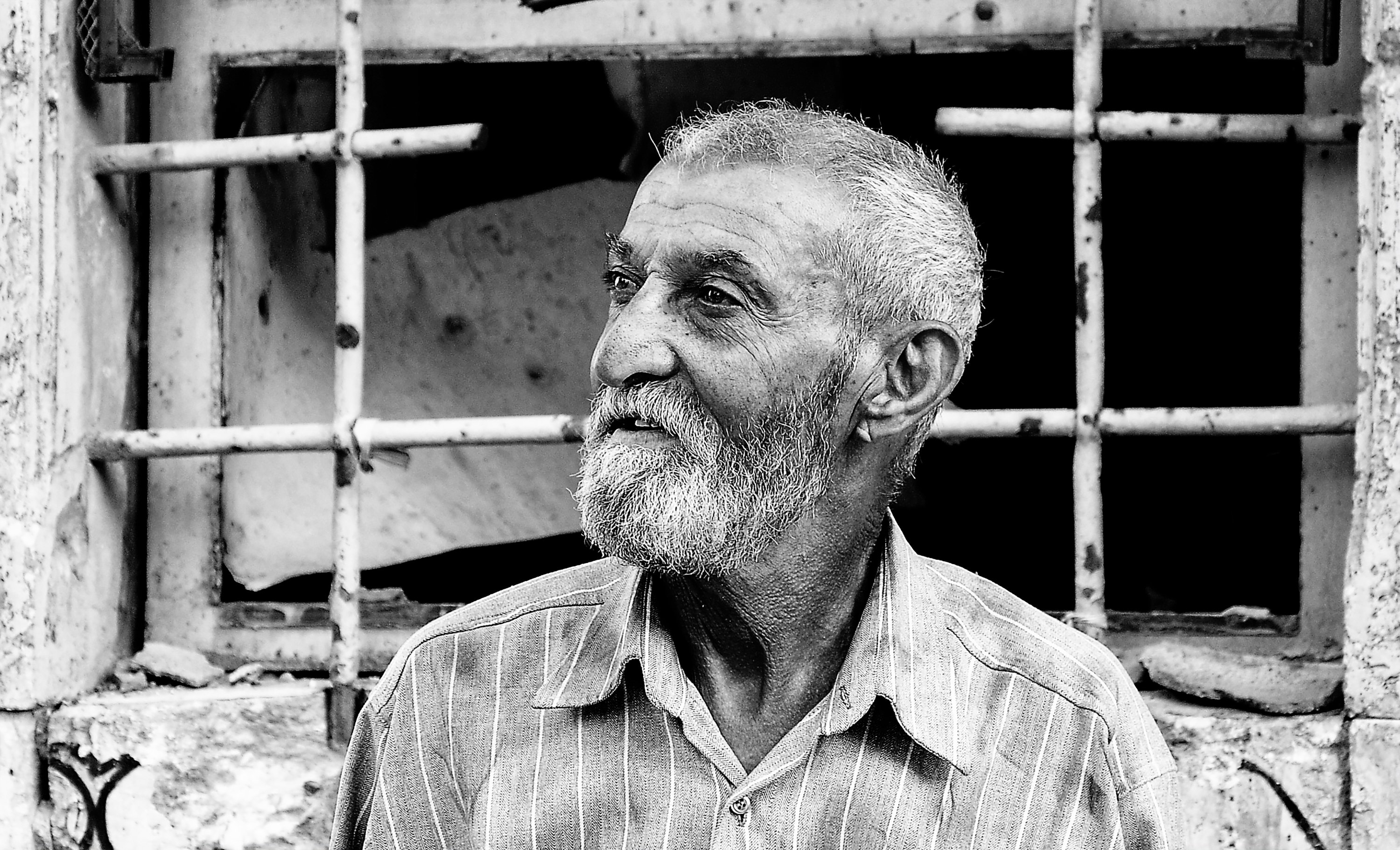 Old man in old Mosul, mohamad jalili