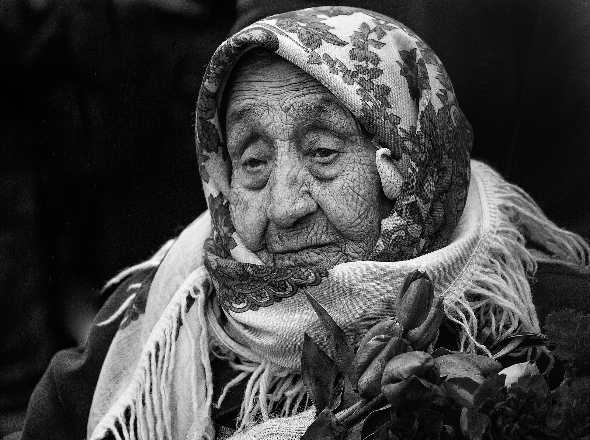 портрет,бабушка,взгляд,память, Тамара Андреева