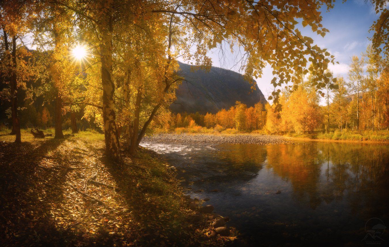 алтай, горы, пейзаж, осень, природа, чулышман, Анатолий Гордиенко