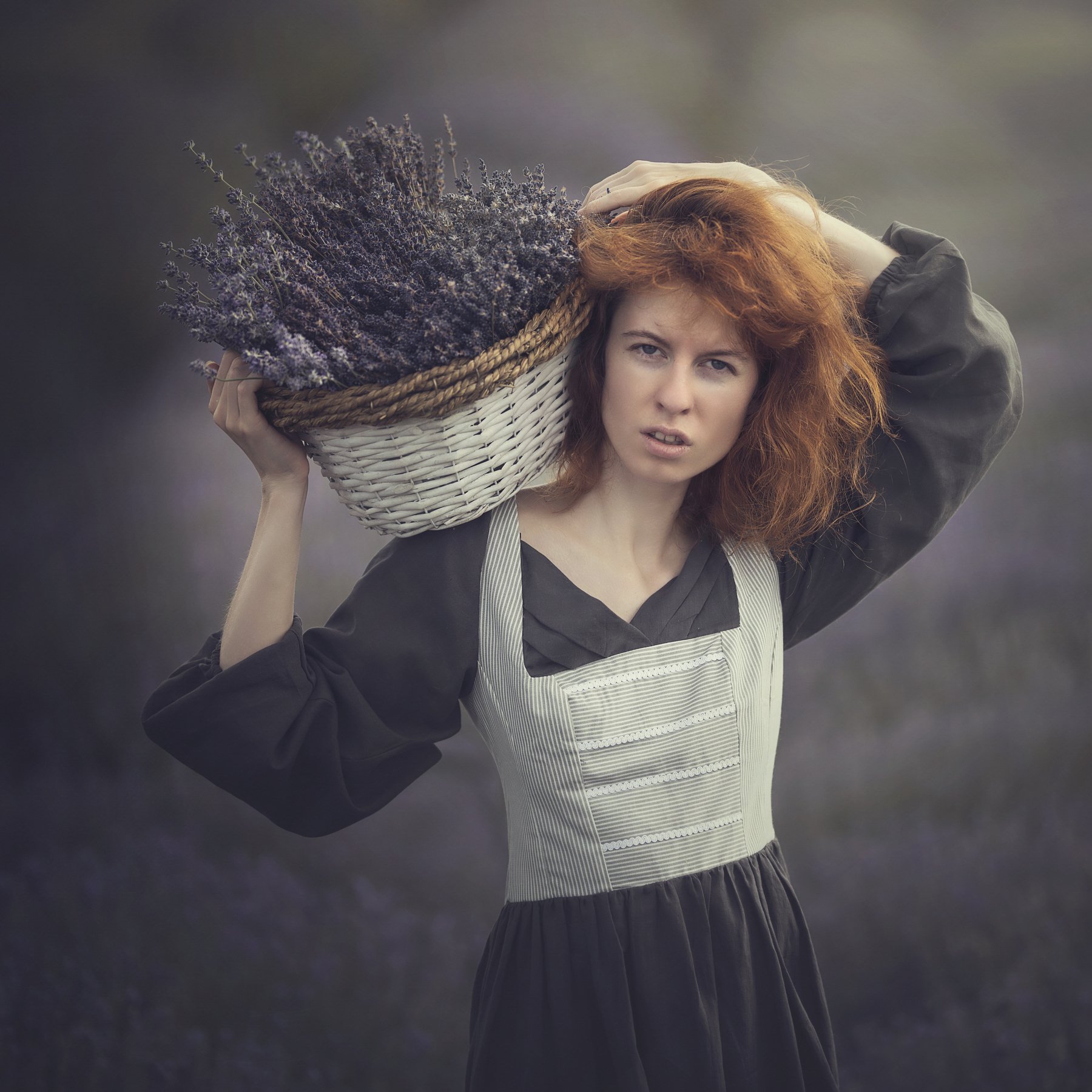 #vintage #lavender #storytelling #dreamcatcher #portrait, Izabella Sapuła