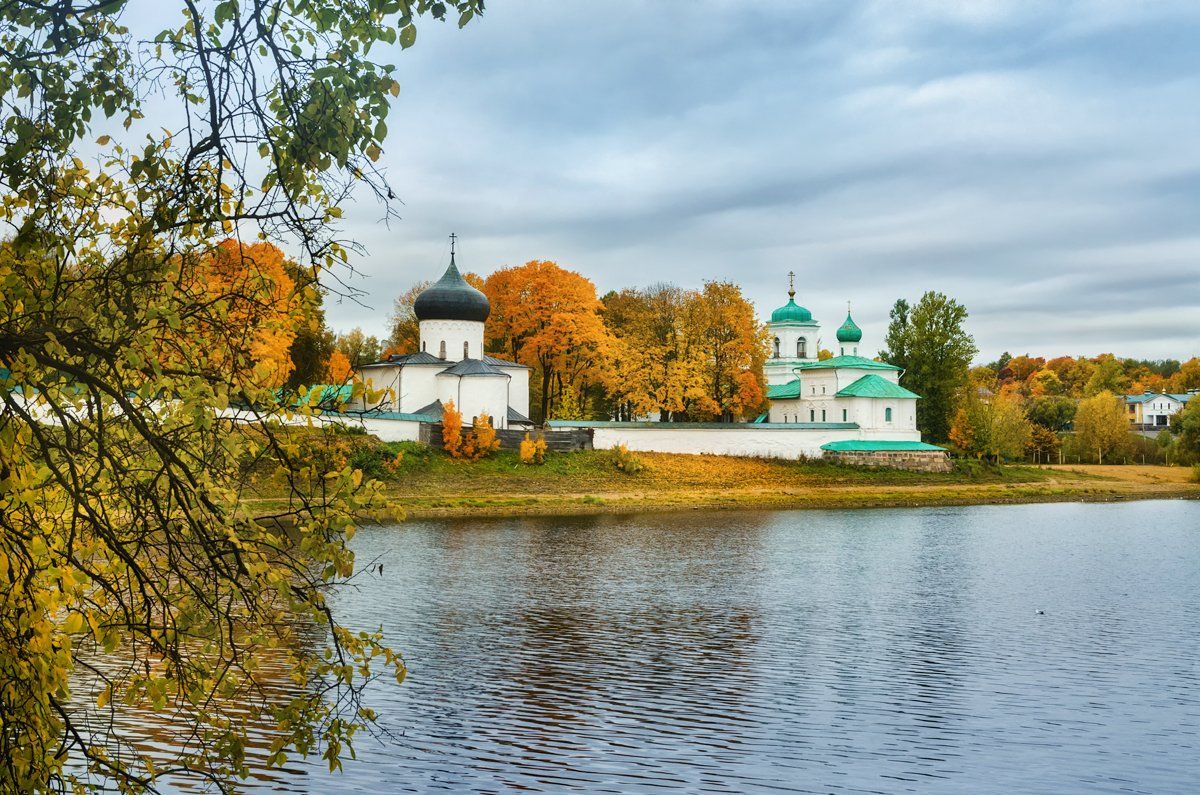 осень, псков, река, Майя Афзаал