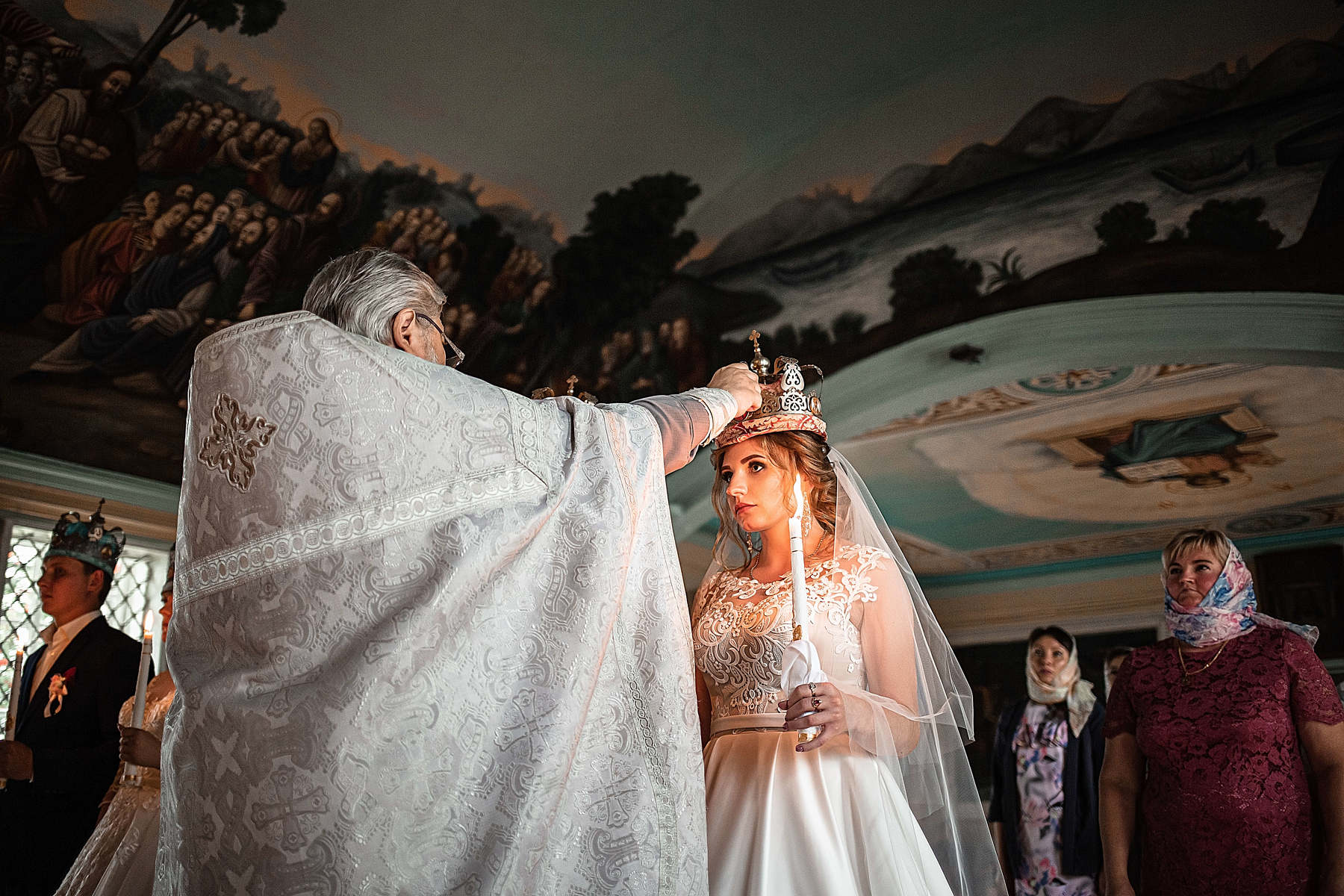 свадьба, венчание, таинство, репортаж, жених, невеста, церковь, Владимир Васильев