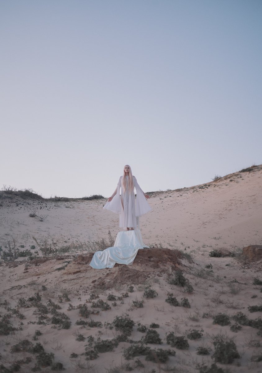 sand, white, pink, woman, model, throne, goddess, quarry, desert, sand, Мосина Инна