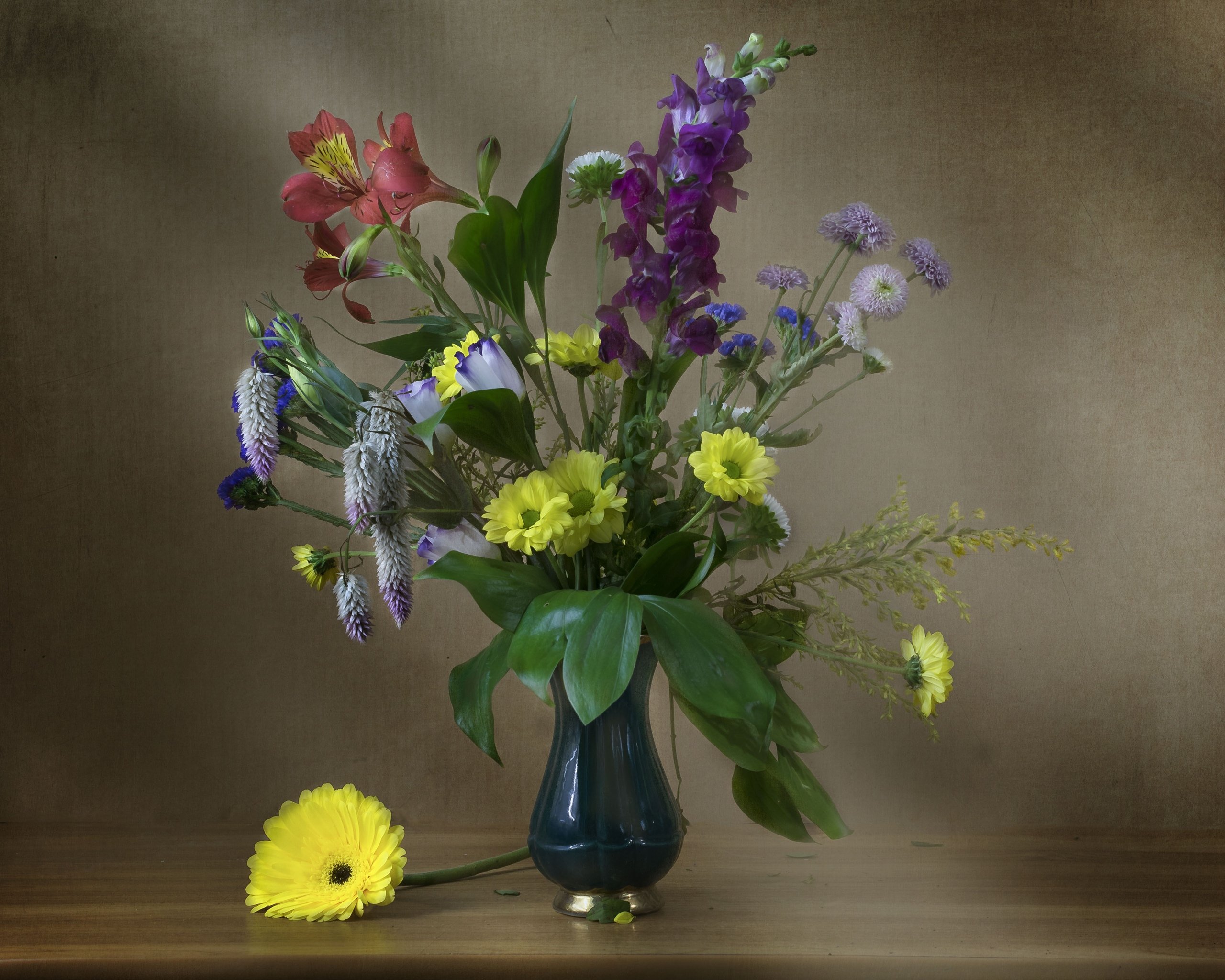 цветы, букет, осень, Инна Грицик