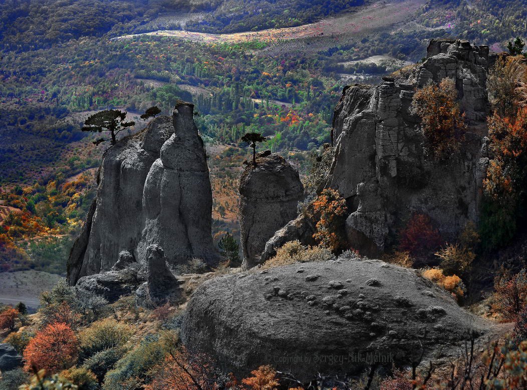 каменные-монстры-крыма, долинапривидений, горы, скалы, зеленогорье, панагия, алушта, демерджи, крым, симеиз, чатырдаг, sergey-nik-melnik, Melnik-oy Serg-N-