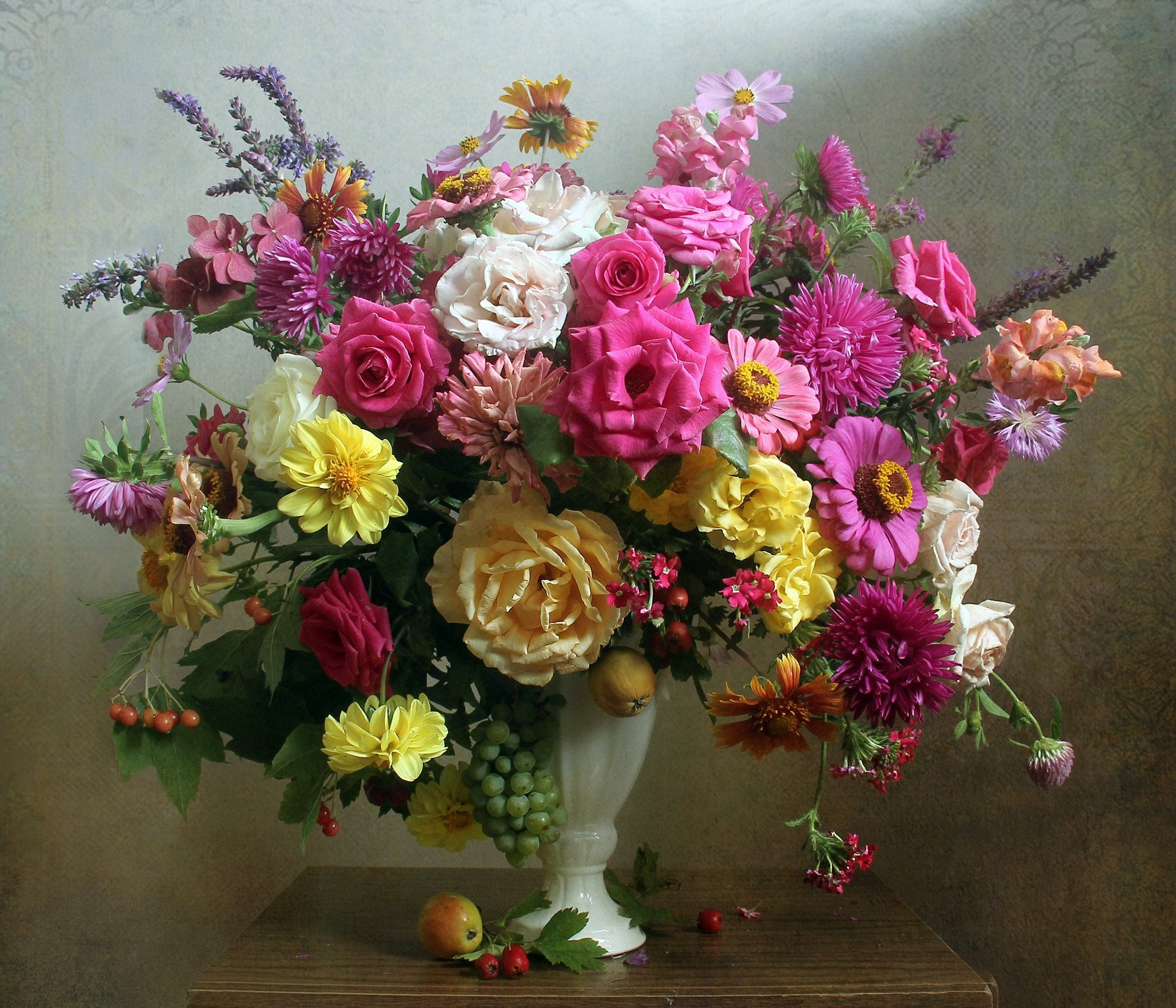 осень,  цветы, натюрморт, марина филатова, Марина Филатова