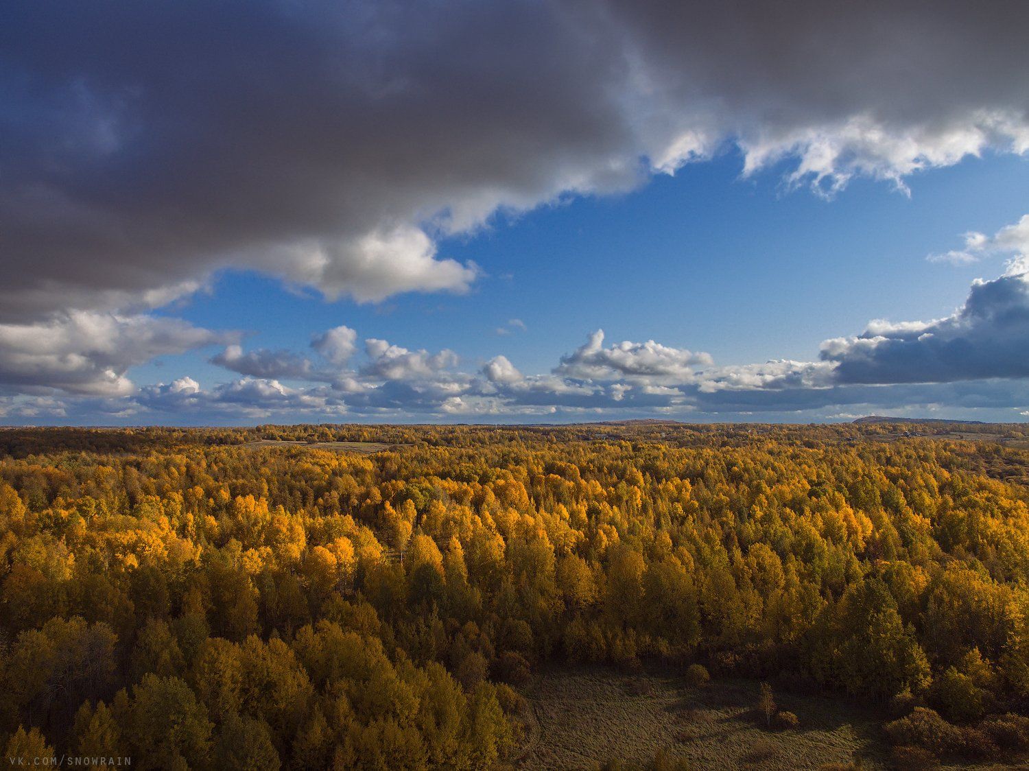 autumn, nature, aerial, drone, аэрофотосъемка, коптер, природа, пейзаж, landscape, осень, Snowrain