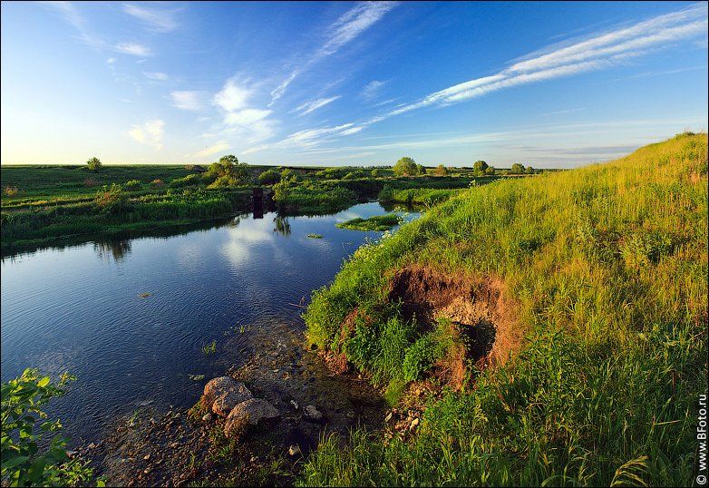 вечер, родники, липецкая, область, июнь, 2012, природа, фото, высокого, разрешения, Алексей Строганов