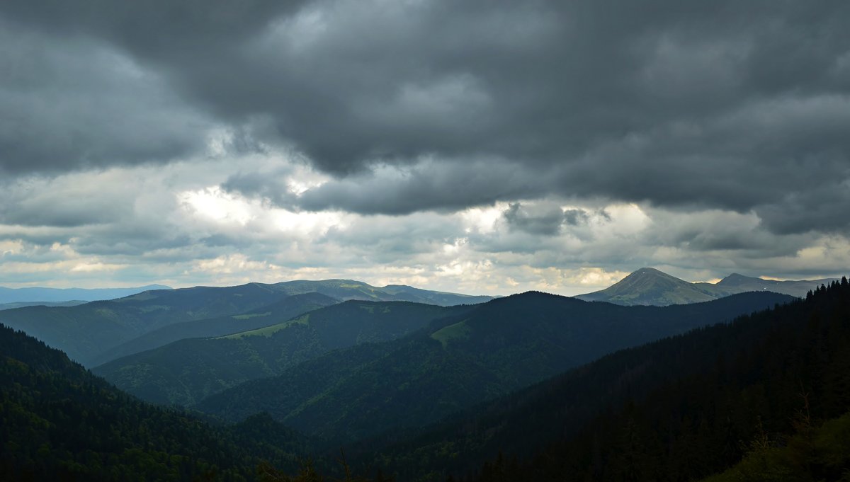 карпати,хмари,гори,хребет, Plishko Andriy