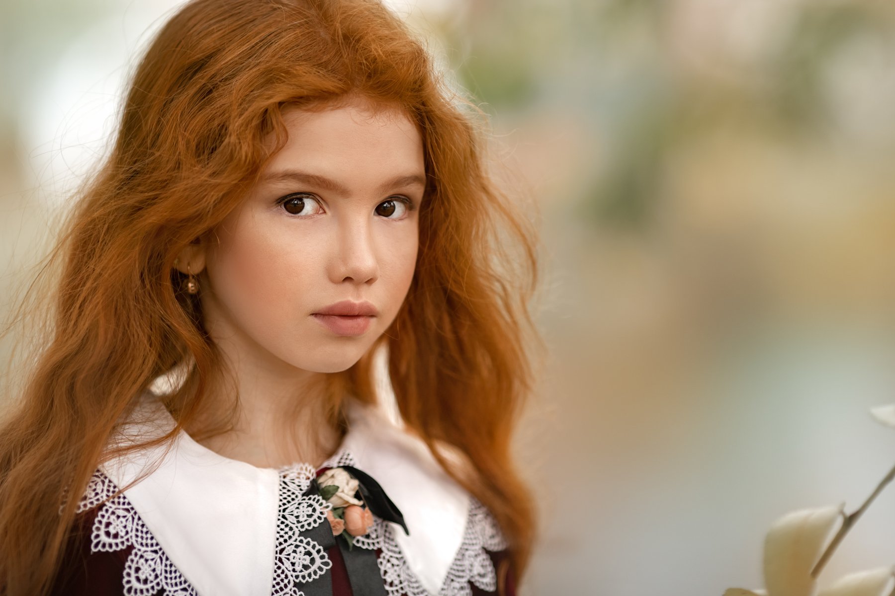 Девочка рыжая взгляд осень, Екатерина Годова