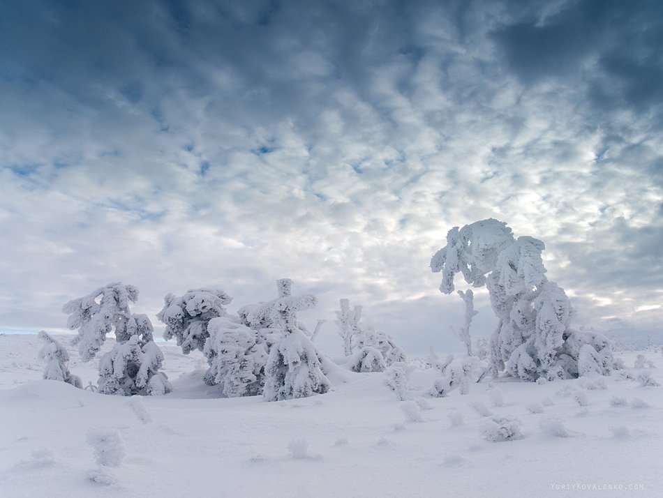 kovalenko, крым, зима, горы, облака, небо, снег, Юрий Коваленко