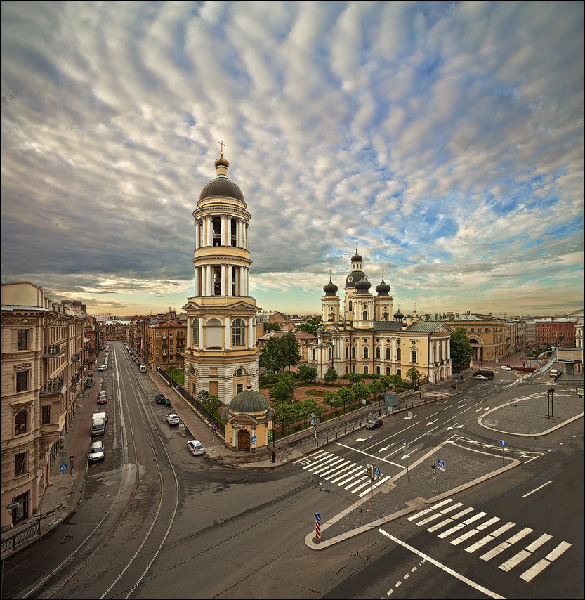санкт-петербург, владимирский, собор, панорама, EGRA : ЕГРА