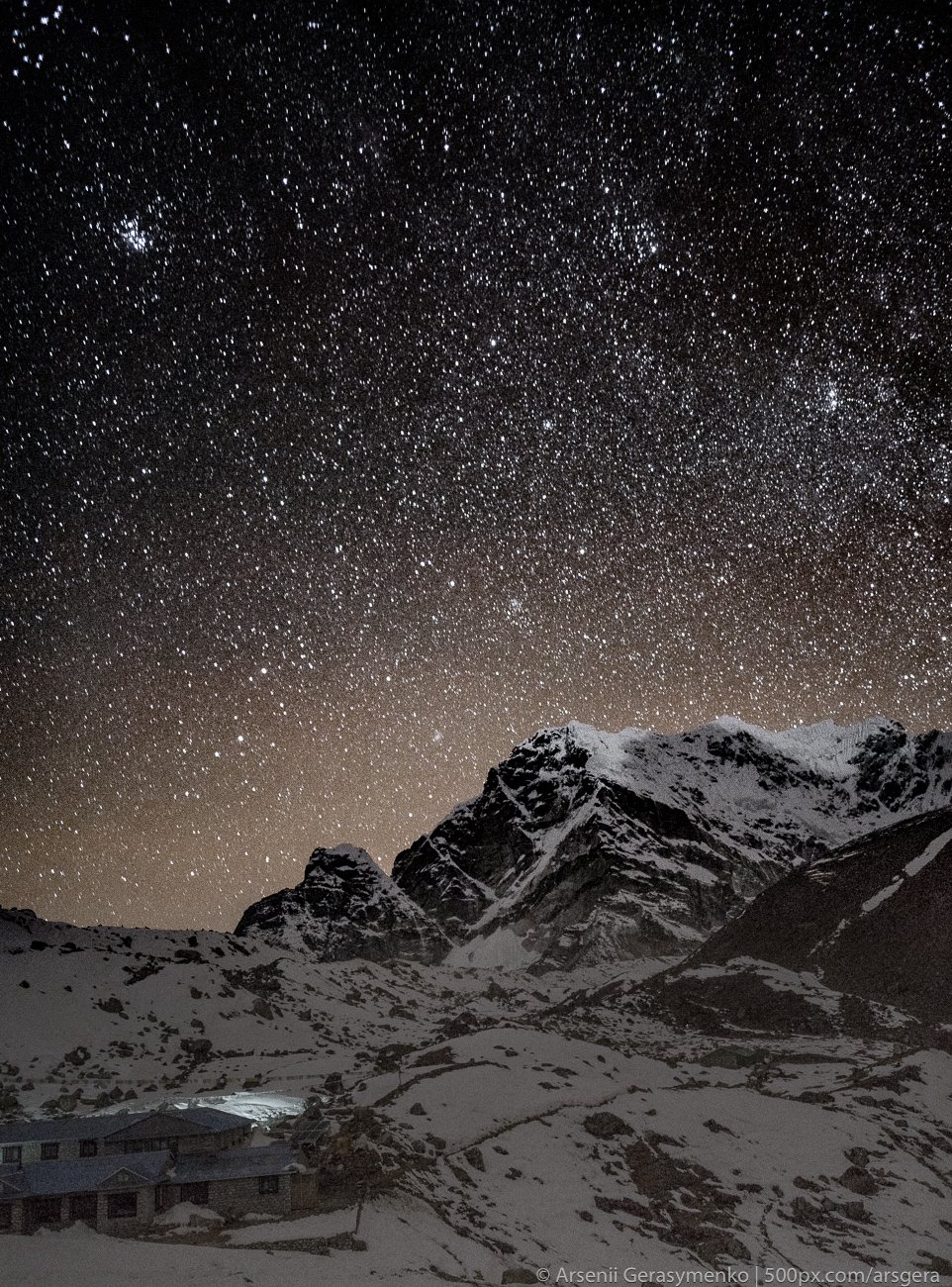 Landscape,, mountains, climbing, mount, mountain, Nepal, star, peak, Himalaya, vertical, summit, milky, way, astro, Himalayas, trekking, Everest, astrophotography, starlight, milkyway, galaxy, falling, stardust, shooting, starry, night, astrophoto, ebc, s, Арсений Герасименко