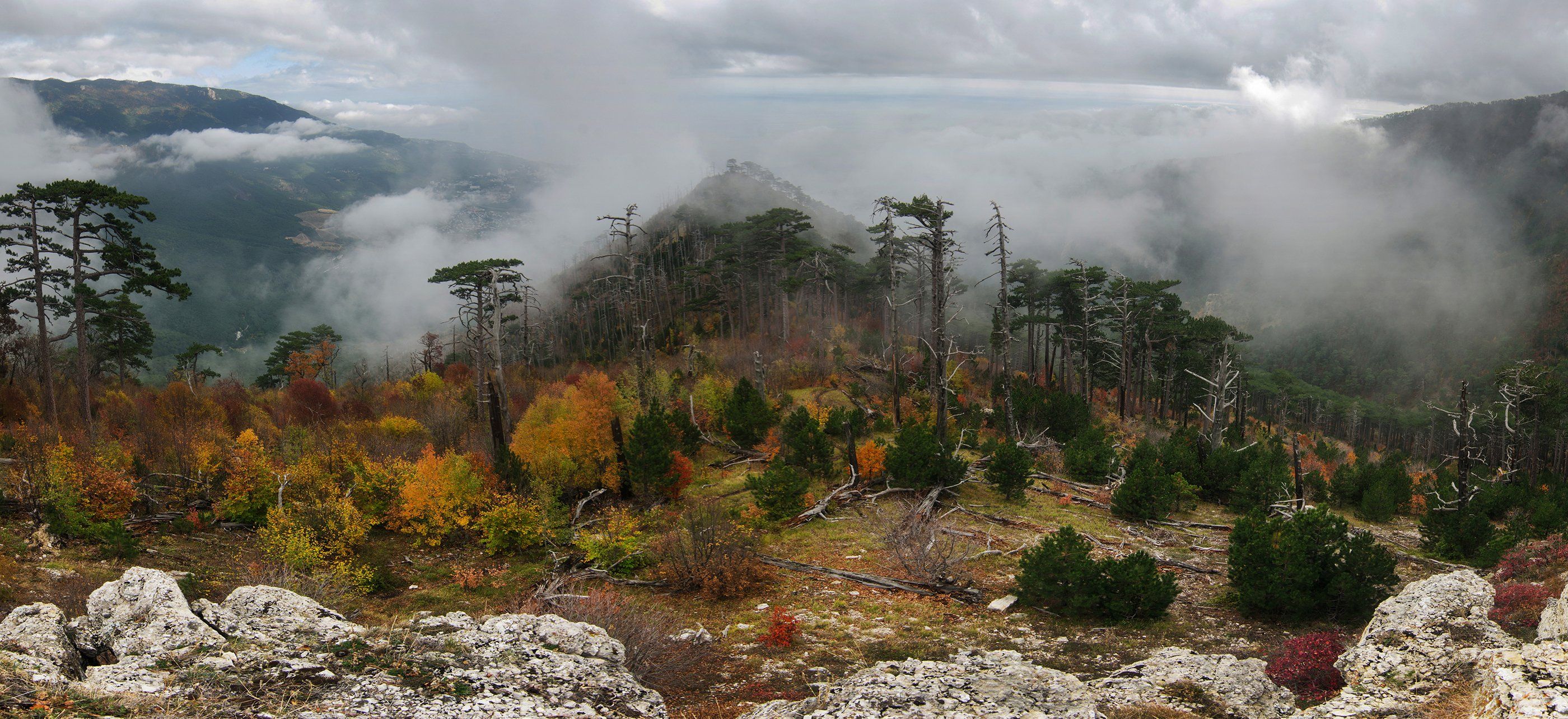 крым, ялта, осень, горы, Черепов 