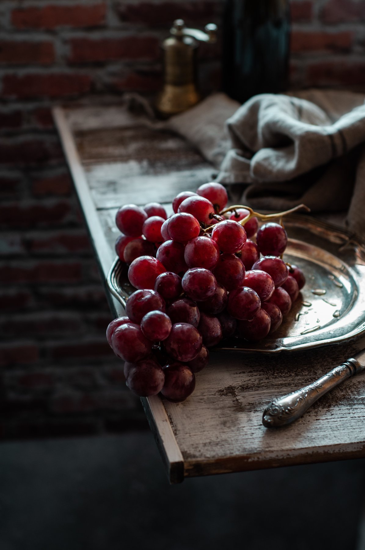 виноград фудфотографы фудфотография натюрморт darkphoto foodphoto grapes , Elnora Atnagulova