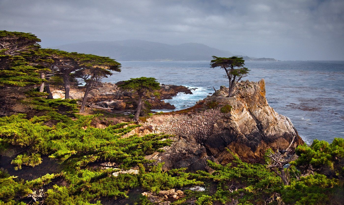 pebble beach, калифорния, Inesa Hill