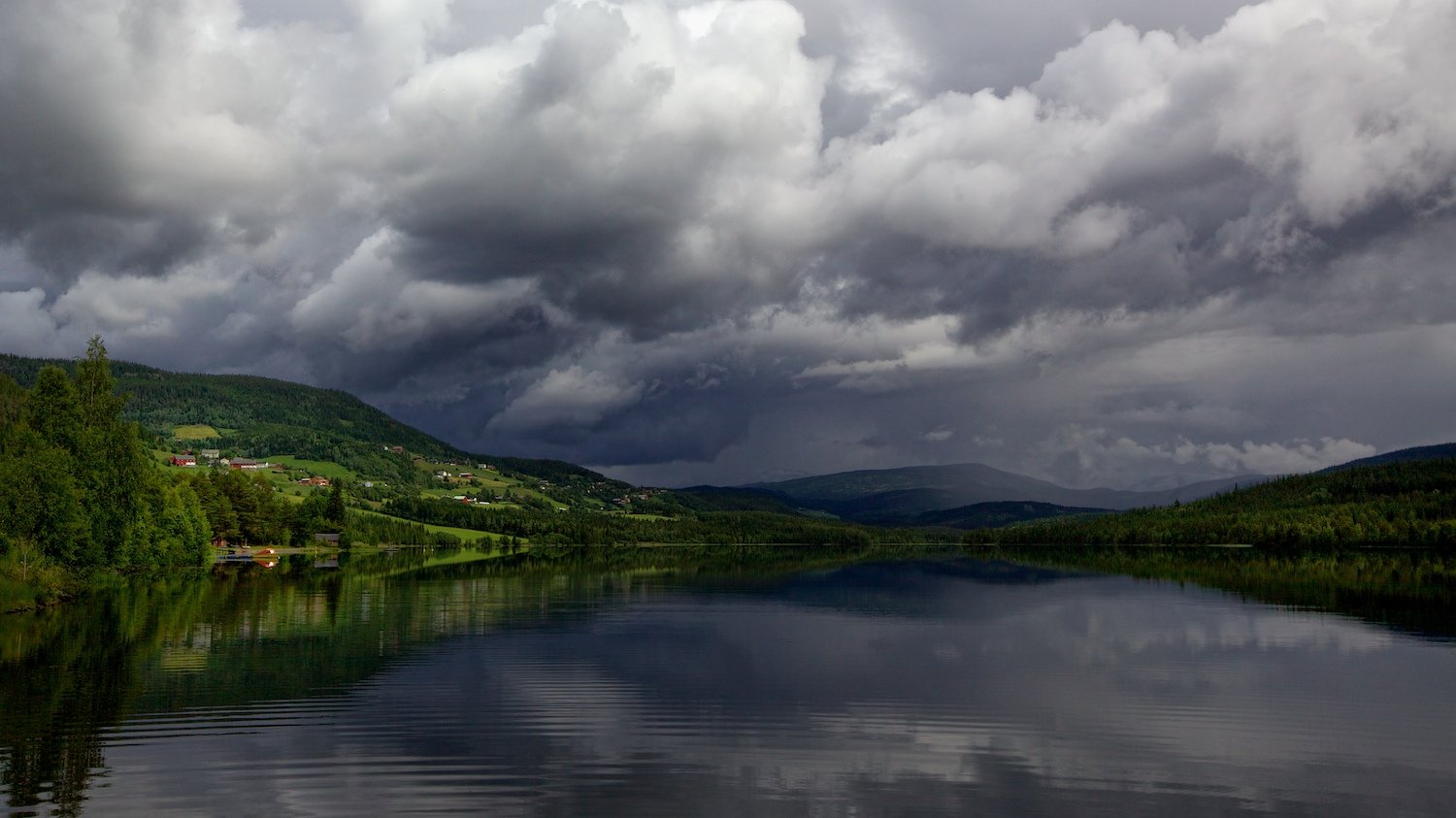 норвегия,июль,горы,озеро,вода,облака., СПИРИДОНОВ НИКОЛАЙ