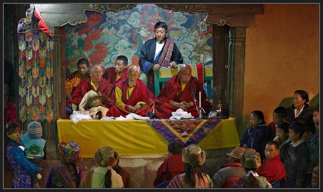 непал, монастырь, джунбези, лама, молитва, Николай Стюбко