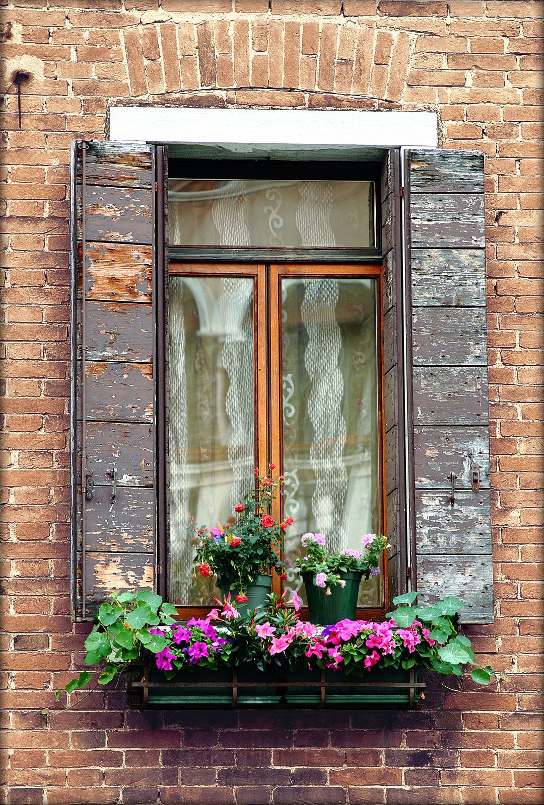 вид из окна в венеции