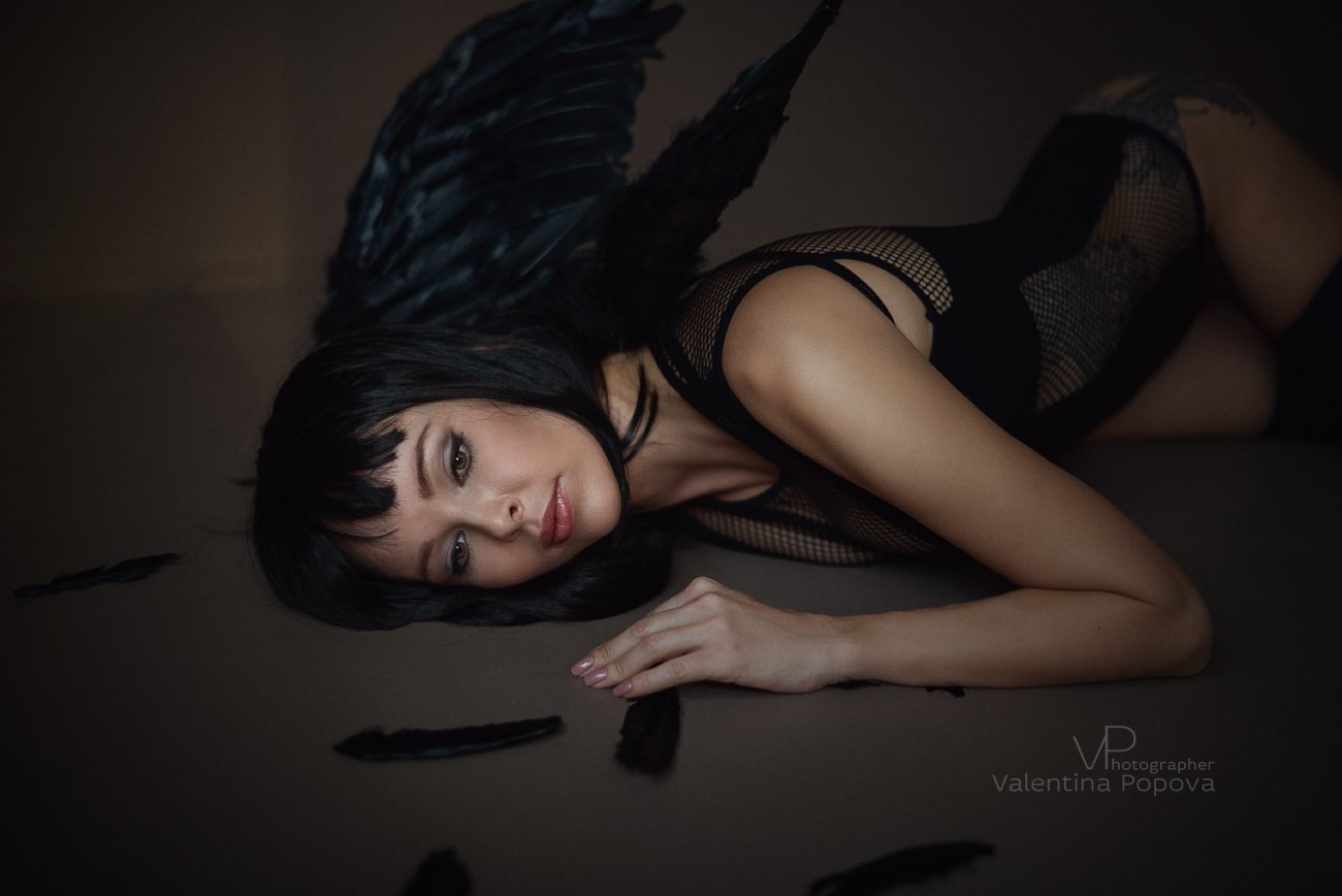портрет ангел, Валентина Попова