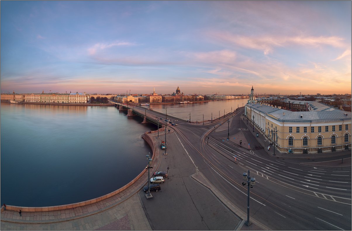 санкт-петербург, нева, дворцовый, мост, кунсткамера, панорама, EGRA : ЕГРА