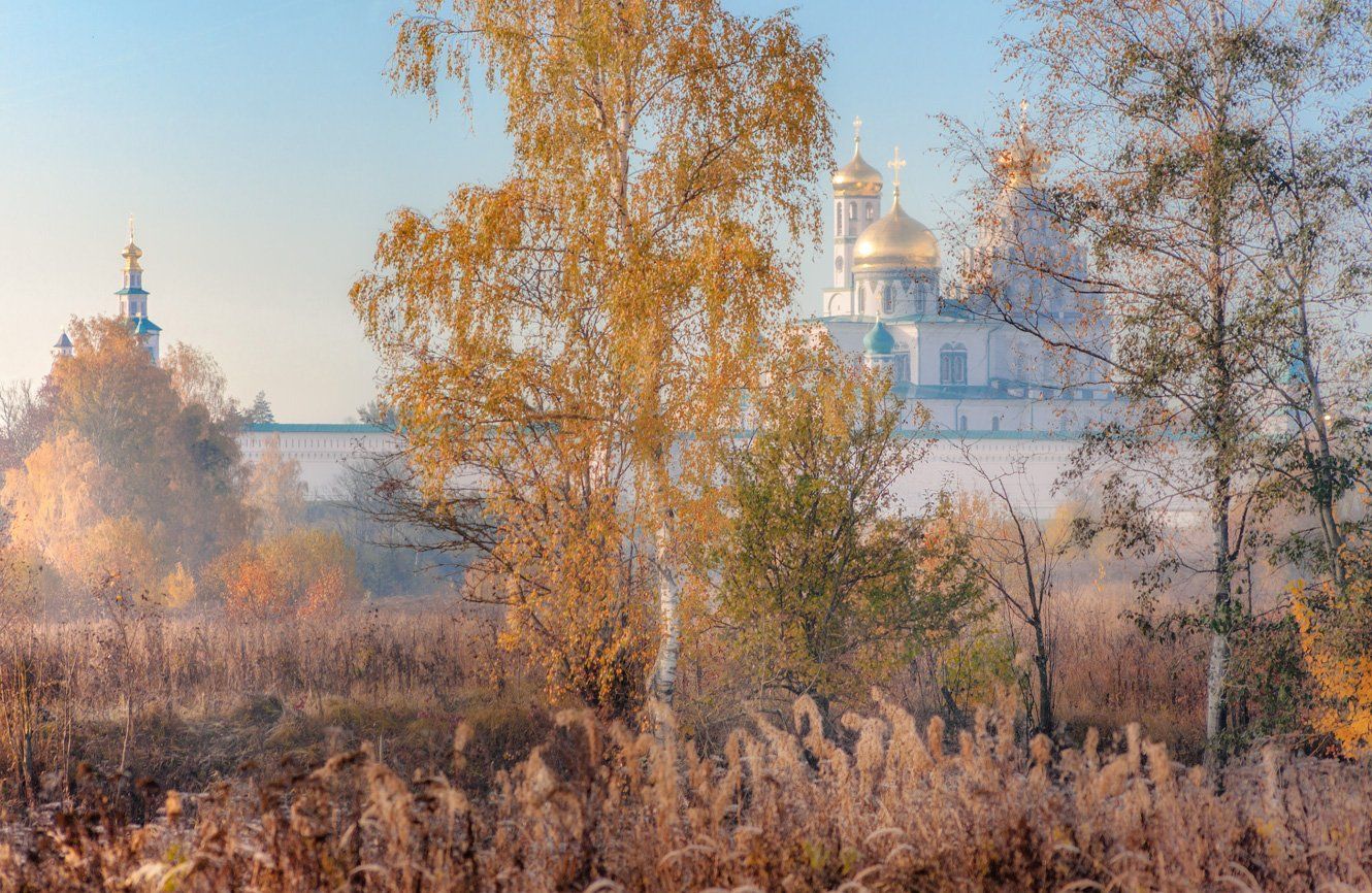 осень, истра, новый иерусалим, монастырь, храм, Виктор Климкин