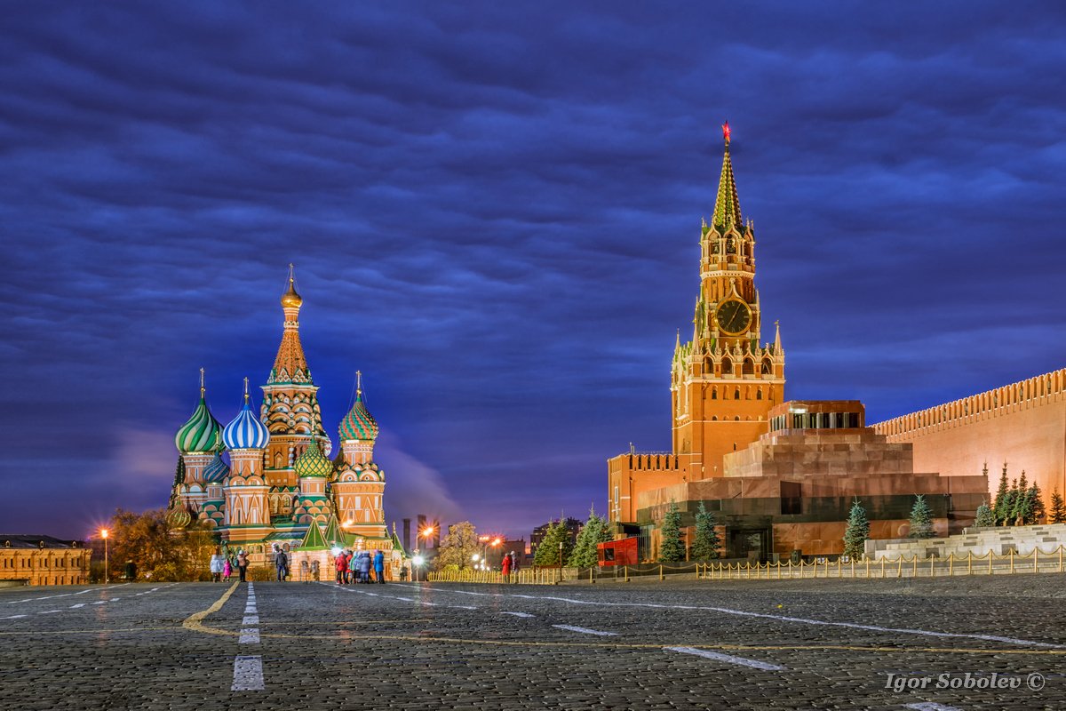 красная площадь, москва, утро, red square, moscow, morning, Игорь Соболев