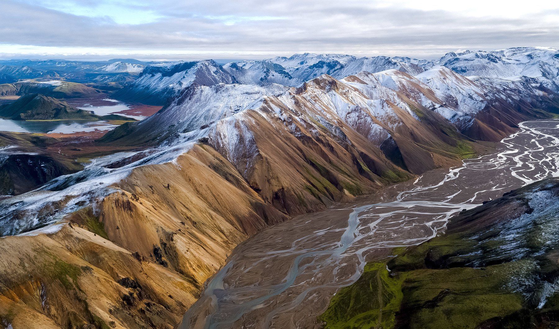 landmannalaugar,iceland,горы,рассвет,аэрофотосъёмка,пейзаж, Ruslan Stepanov