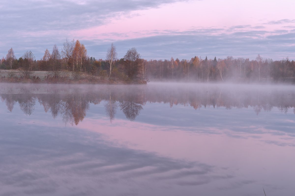 природа,пейзаж,осень,туман,красота, Юлия Лаптева