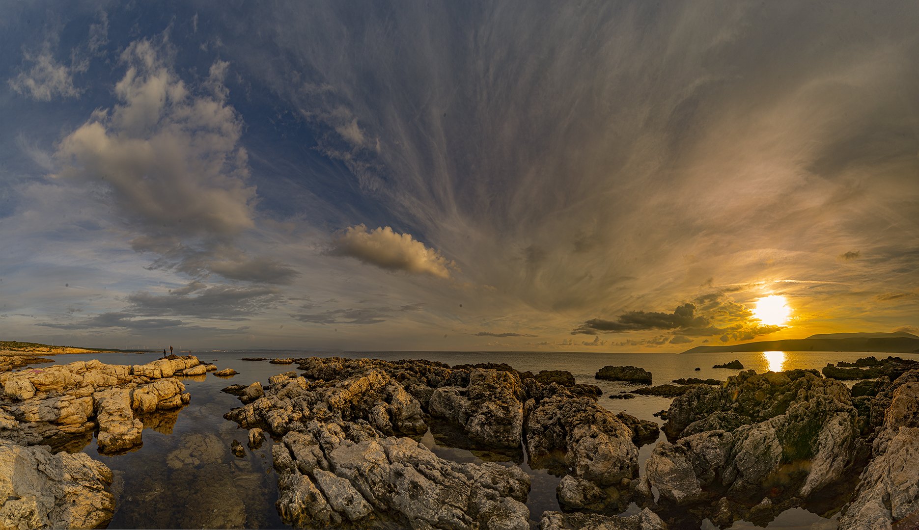 rocks,clouds,sky,mountains,sea,sun,sunrise,, mehmet enver karanfil