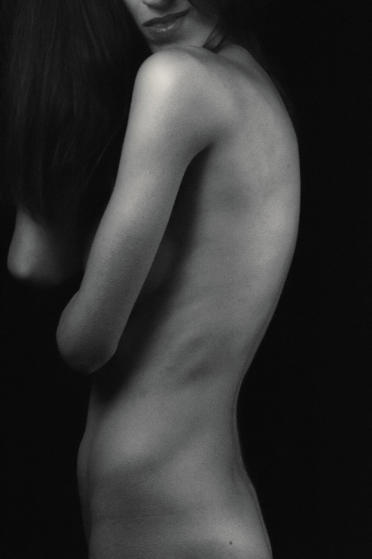 nude woman blackandwhite, Maria Neohoriti