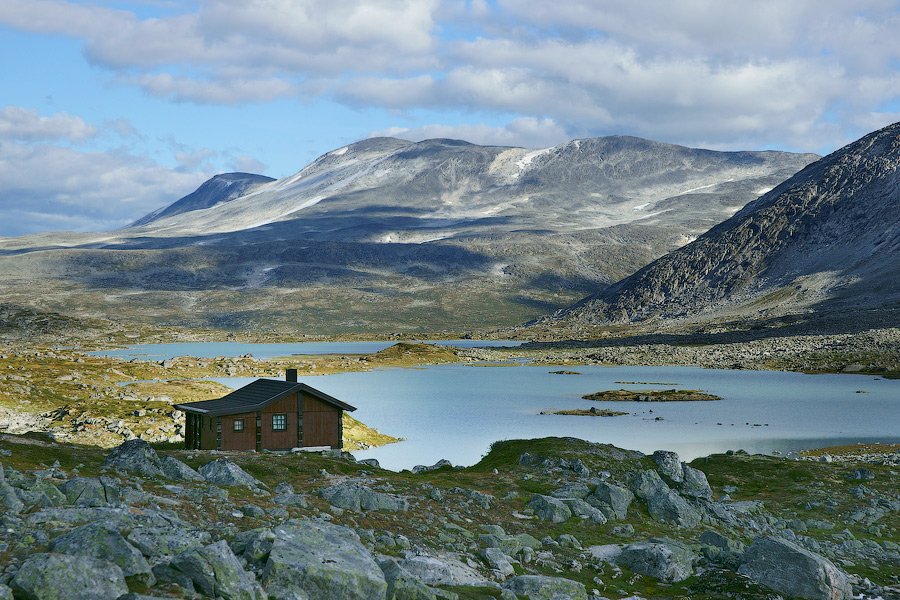 дом, горы, норвегия, senjor