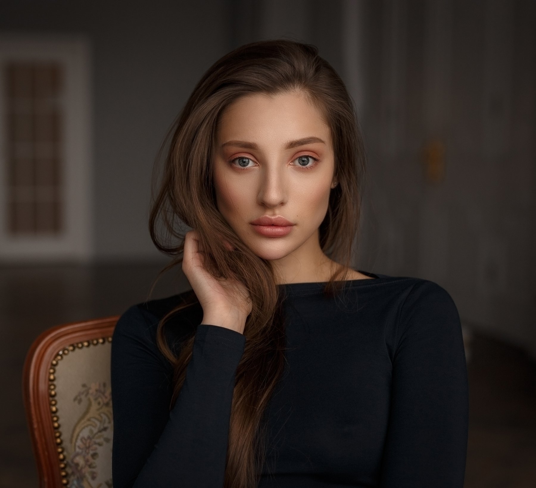 portrait, model, портрет, модель, eyes, Александр Смирнов