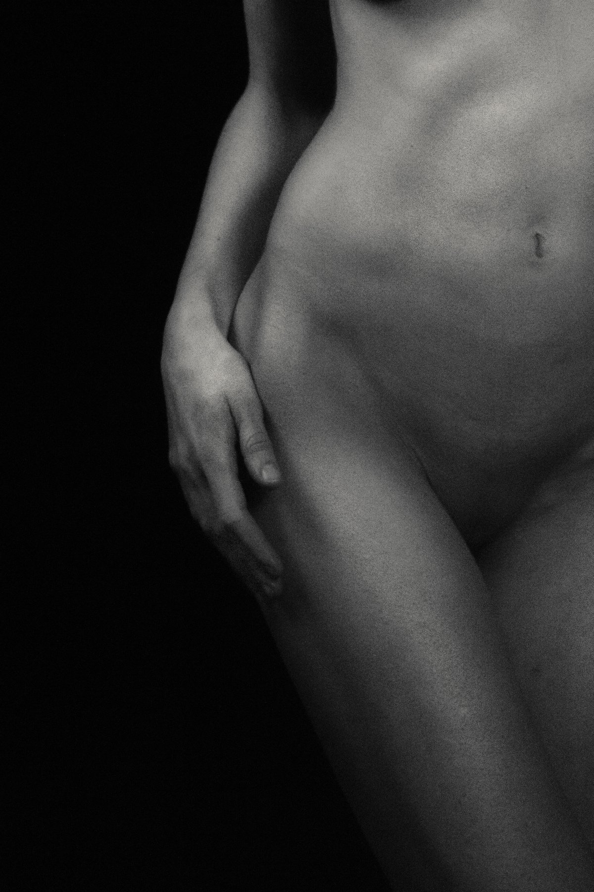 nude woman body blackandwhite, Maria Neohoriti